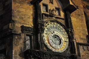 Astronomical Clock at Old Town Hall, Prague (best things to do and eat in Prague)